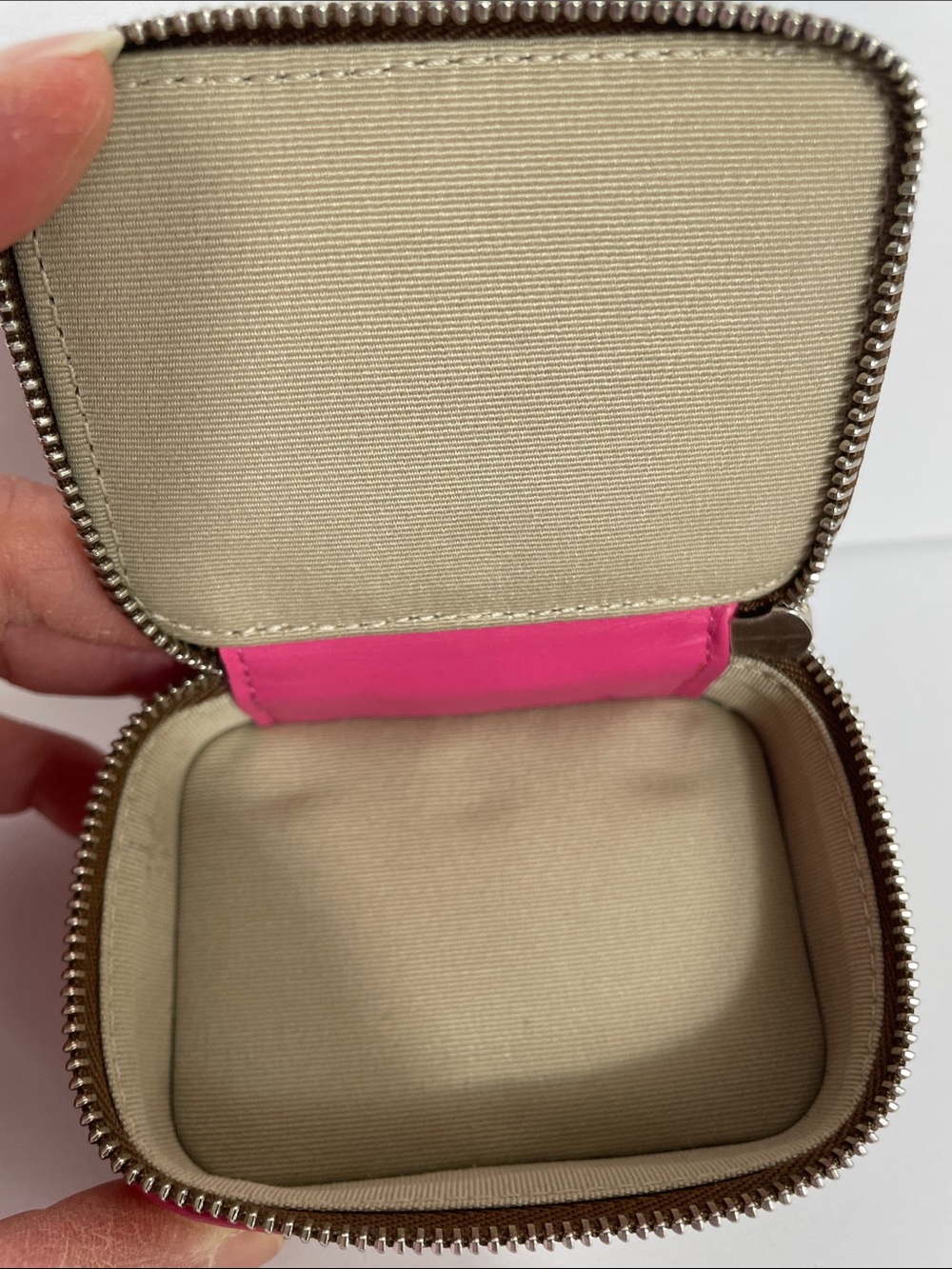 Coach Mini Signature Triple Pill Box - Picture 6 of 7